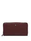 Montblanc Sartoria Zip Wallet In Red