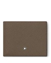Montblanc Sartorial Trio Card Holder 4cc In Brown