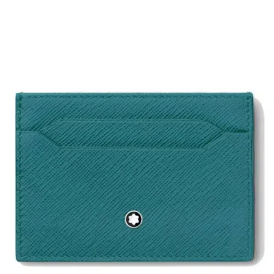 Montblanc Sartorial Card Holder 5cc In Green