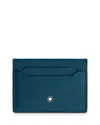Montblanc Sartorial Card Holder In Cyprus Blue