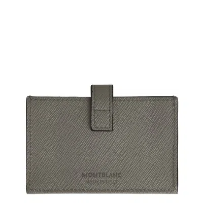 Montblanc Sartorial Card Holder In Gray