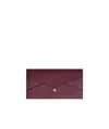 Montblanc Sartorial Continental Wallet In Blackcurrant Color