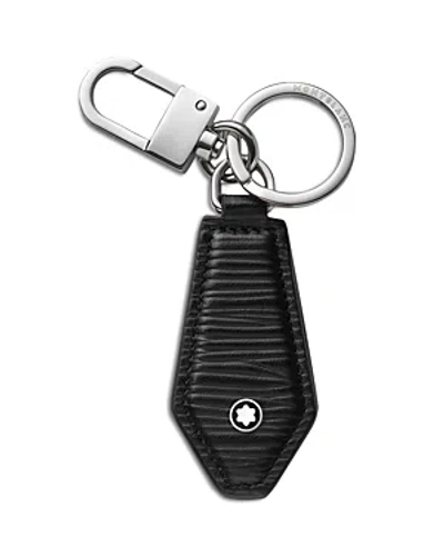 Montblanc Sartorial Diamond Shape Key Fob In Black