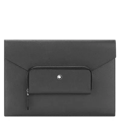 Montblanc Sartorial Envelope Pouch In Black