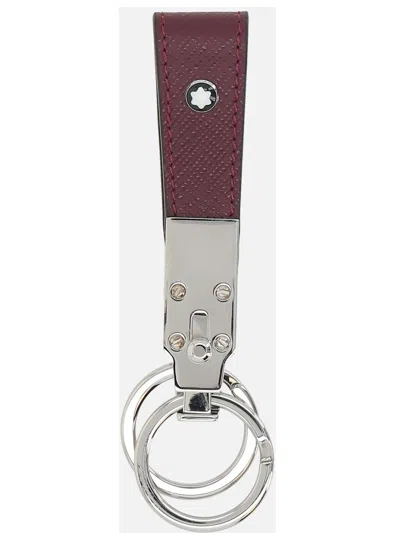 Montblanc Sartorial Keychain In Silver