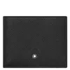 Montblanc Sartorial Trio 4cc Leather Card Holder In Black