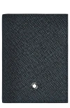 Montblanc Sartorial Leather Bifold Card Holder In Black