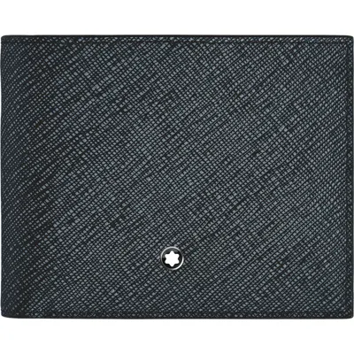 Montblanc Sartorial Leather Bifold Wallet In Black