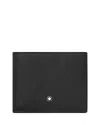 Montblanc Men's Sartorial Leather Bifold Wallet In Black