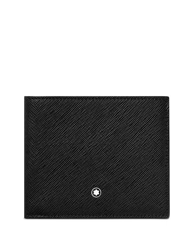 Montblanc Sartorial Leather Bifold Wallet In Black