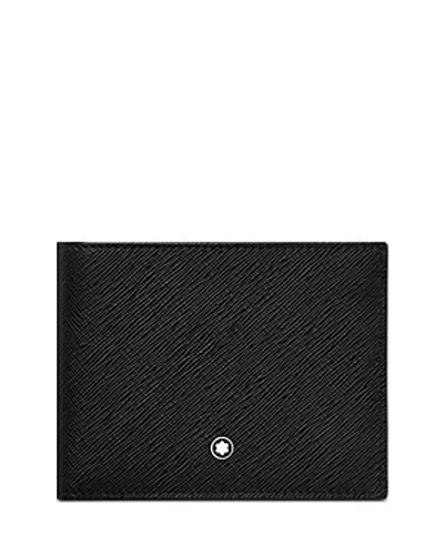 Montblanc Sartorial Leather Bifold Wallet In Black