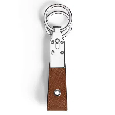 Montblanc Sartorial Leather Loop Key Fob In Multi