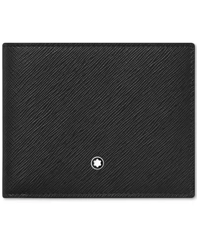 Montblanc Sartorial Leather Wallet In Black