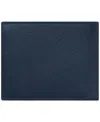 Montblanc Sartorial Leather Wallet In Blue