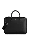 Montblanc Leather Sartorial Thin Document Case In Black