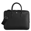 Montblanc Sartorial Medium Leather Document Case In Black