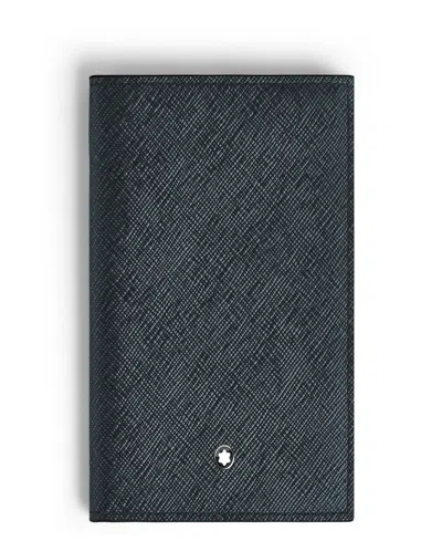 Montblanc Sartorial Passport Holder In Blue