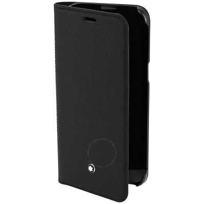 Montblanc Sartorial Samsung Galaxy S8 Flip Cover In Black