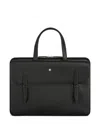 Montblanc Sartorial Thin Briefcase In Black