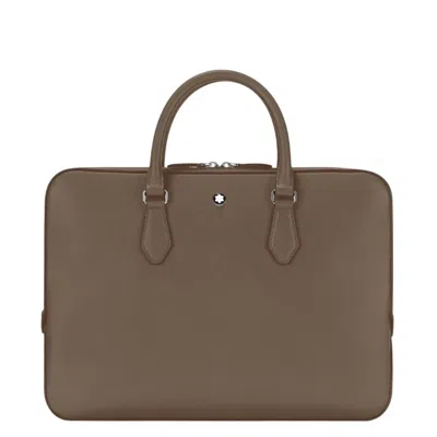 Montblanc Sartorial Thin Document Case In Brown