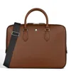 Montblanc Sartorial Thin Leather Document Case In Brown
