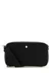 Montblanc Black Leather Crossbody Bag
