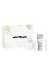 MONTBLANC SIGNATURE EAU DE PARFUM SET $147 VALUE