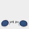 Montblanc Meisterstück Cufflinks Oval Steel Lacquer