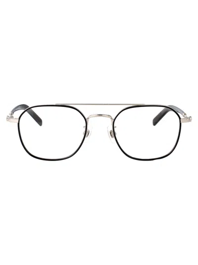 Montblanc Silver-silver-transparent Metal Glasses