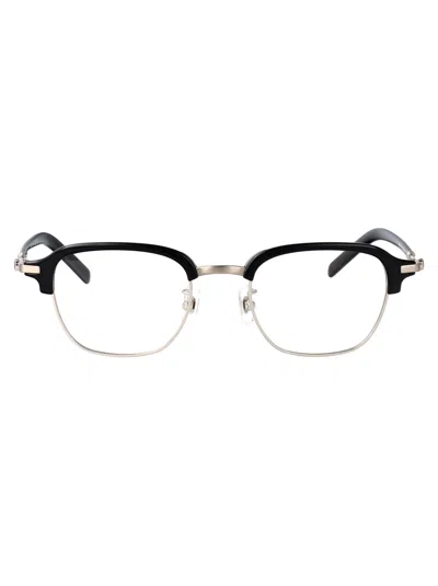 Montblanc Silver-silver-transparent Metal Glasses