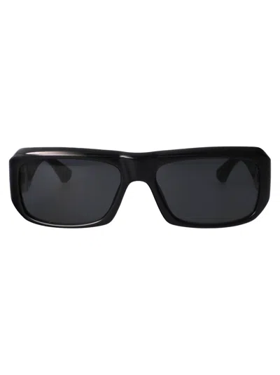 Montblanc Silver-black-transparent Metal Glasses In Pink