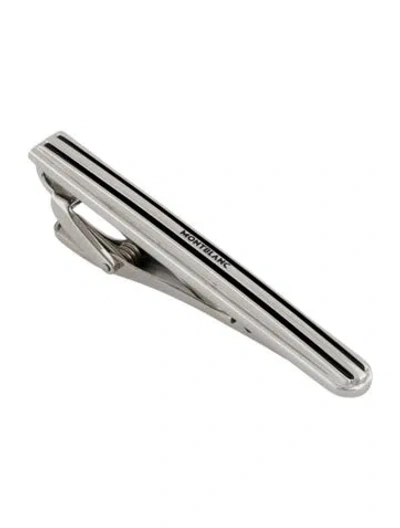 Pre-owned Montblanc Silver-tone Money Clip In Multi
