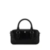 Montblanc Compact Bowling Handbag Detachable Strap In Black