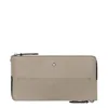 Montblanc Smartphone Leather Pouch In Grey