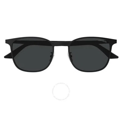 Montblanc Smoke Square Men's Sunglasses Mb0331s 001 54