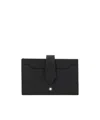 Montblanc Meisterstück Press-stud Cardholder In Black