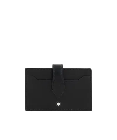 MONTBLANC MONTBLANC LOGO PLAQUE CARD HOLDER