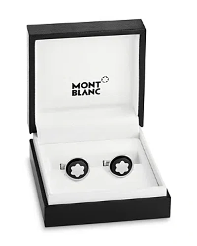 Montblanc Star Cuff Links In Black