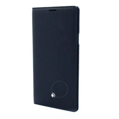 Montblanc Soft Grain Samsung Note 4 Case In Black