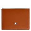 Montblanc Soft Leather 4cc Card Holder In Multi