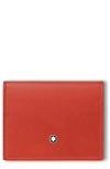 MONTBLANC SOFT TRIFOLD LEATHER CARD HOLDER