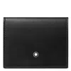 Montblanc Meisterstuck 4cc Soft Leather Card Holder In Black