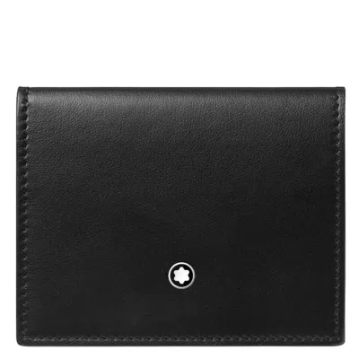 MONTBLANC MONTBLANC SOFT TRIO LEATHER CARD HOLDER 4CC