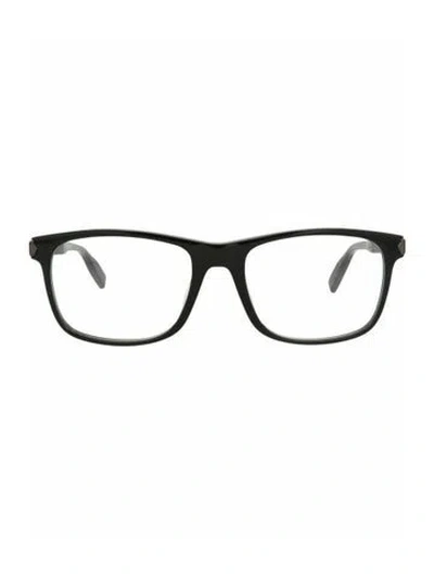 Pre-owned Montblanc Solid Eyeglasses W/ Tags In Black