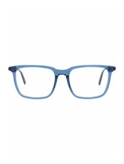 Pre-owned Montblanc Solid Eyeglasses W/ Tags In Blue