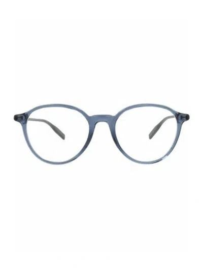 Pre-owned Montblanc Solid Eyeglasses W/ Tags In Blue