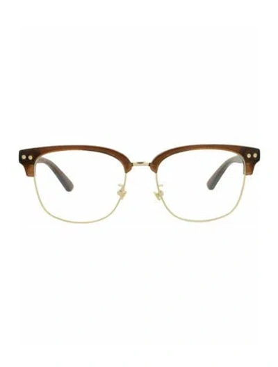 Pre-owned Montblanc Solid Eyeglasses W/ Tags In Brown