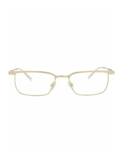 Pre-owned Montblanc Solid Eyeglasses W/ Tags In Gold