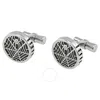 MONTBLANC MONTBLANC SPIDER STAINLESS STEEL CUFFLINKS 114708