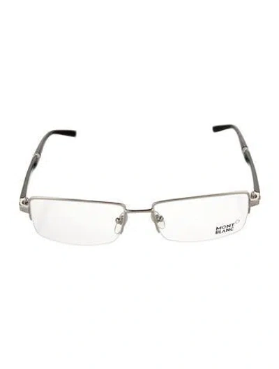 Pre-owned Montblanc Square Eyeglasses In Multi